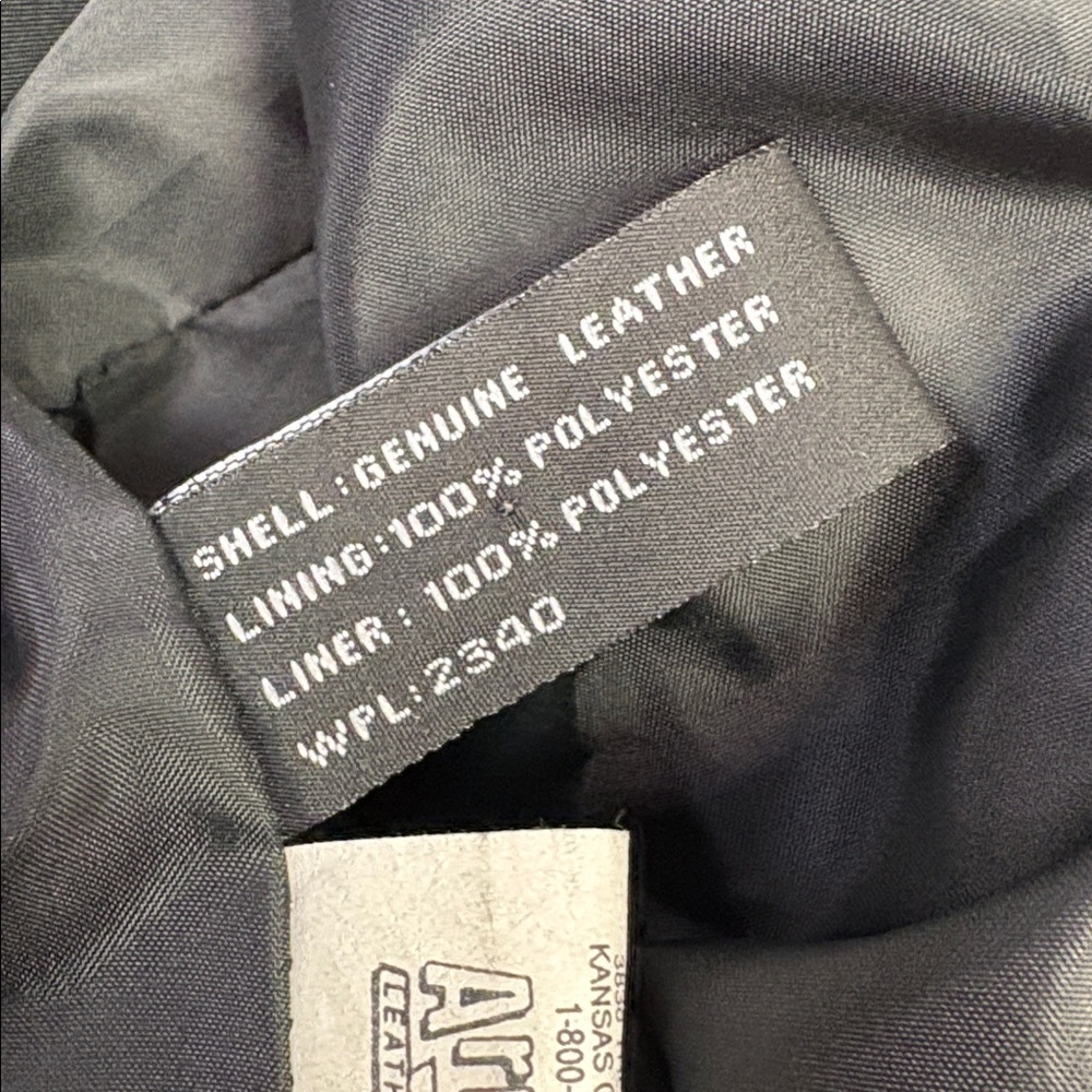 Franklin Allen Women’s Black Genuine Leather Jacket / Blazer – Size L - Picture 6 of 9